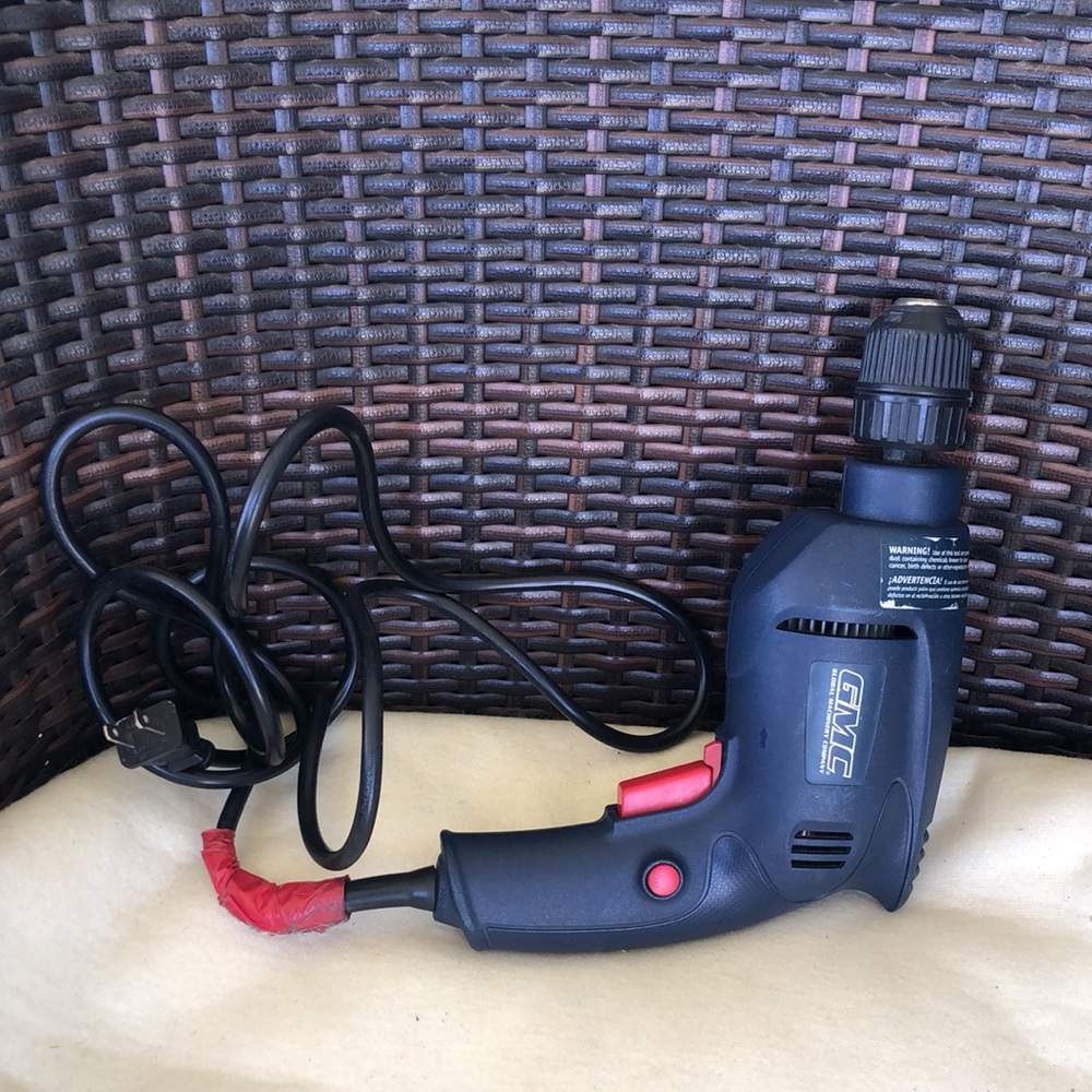 Global Machinery Company 4 Amp Corded Power Drill D-4ul E209876 4" Chuck